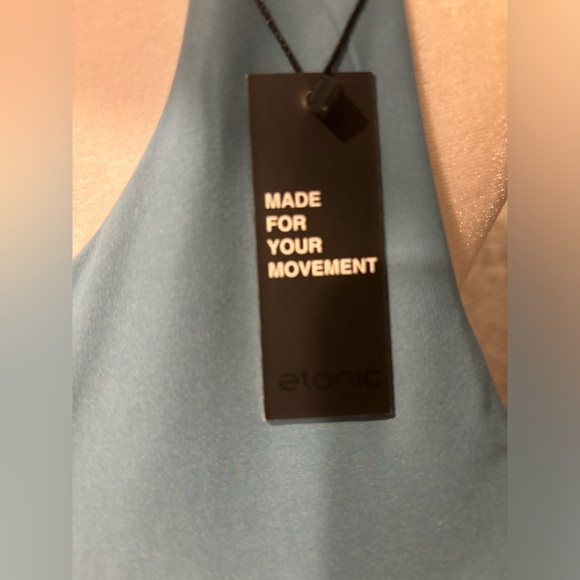 Etonic Blue Athletic Dress with built in bra tennis golf new with tags - Picture 5 of 6